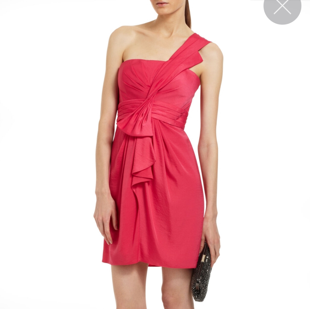 Bcbg Red Mini Dress, Size 0 (Xs)